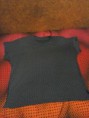 Camiseta gris de topos talla L